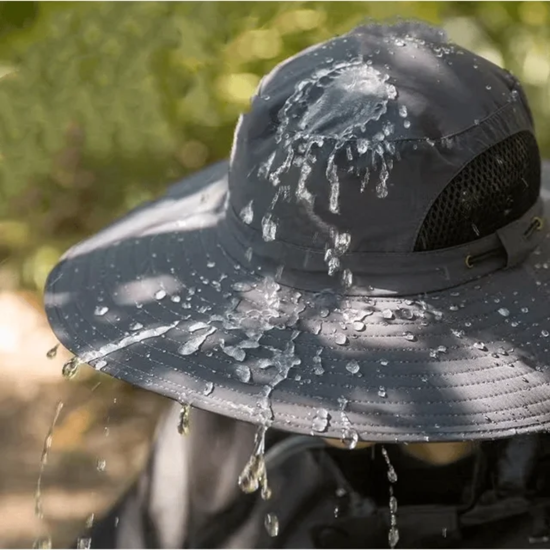 Outdoor Sonnenhut mit Eingebautem Ventilator – Sunbreeze