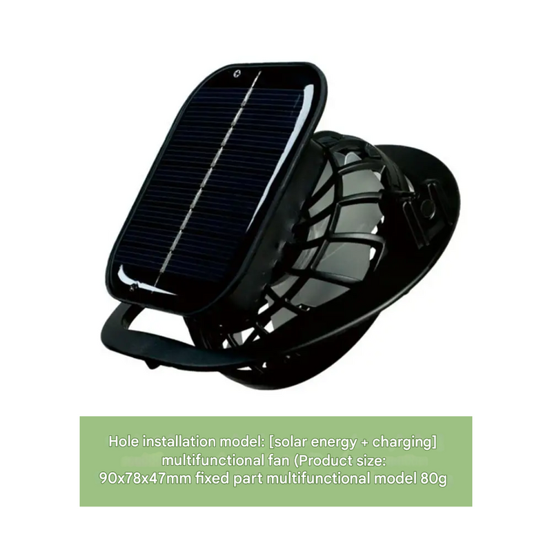 Sonnenhut mit Solarlüfter Herren | Outdoor Hut Sommer | Kühlung ohne Batterie-Luzern Mode