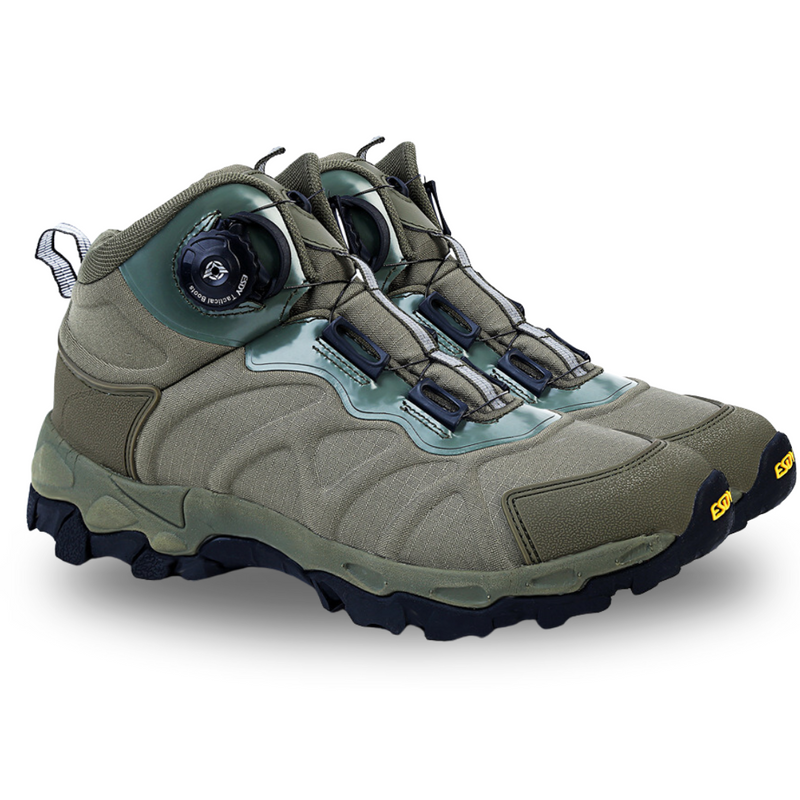 Wasserdichte Outdoor-Wanderschuhe mit Schnellverschluss-Grün-39-Luzern Mode
