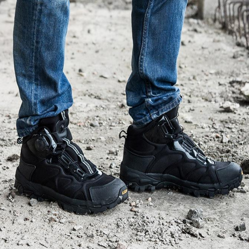Wasserdichte Outdoor-Wanderschuhe mit Schnellverschluss-Luzern Mode