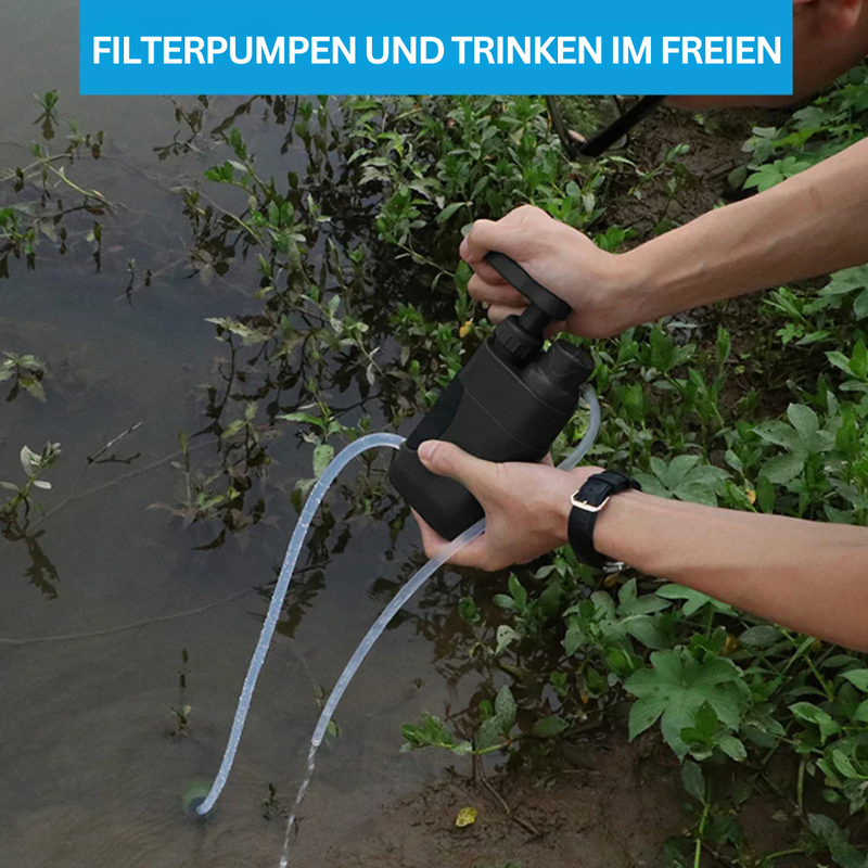 Outdoor-Wasserfilter | Kompakt Langlebig Sicher Leicht Aktivkohle-Luzern Mode
