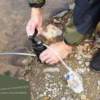 Outdoor-Wasserfilter | Kompakt Langlebig Sicher Leicht Aktivkohle-Luzern Mode