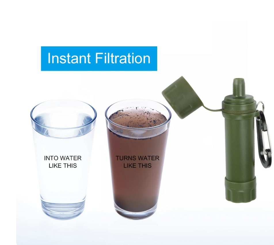 Outdoor Wasserfilter | Bis zu 1200 | Leicht | Kompakt | Direkt trinken-Luzern Mode
