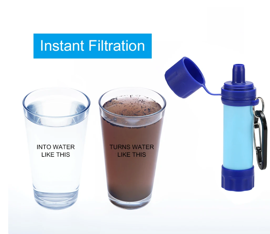 Outdoor Wasserfilter | Bis zu 1200 | Leicht | Kompakt | Direkt trinken-Luzern Mode