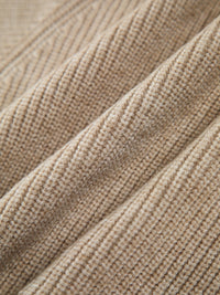 Damen Strickpullover mit V-Ausschnitt und Handtasche Set-Luzern Mode