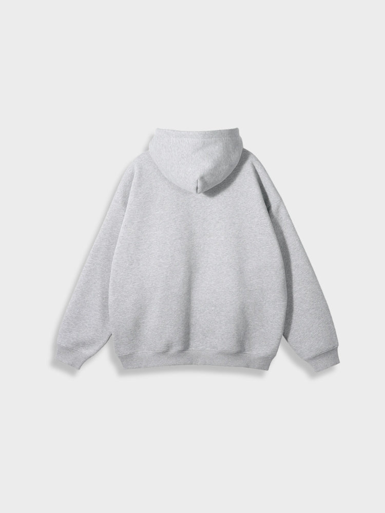 Oversized Unisex Kapuzenpullover aus Bio-Baumwolle für Herbst/Winter-Luzern Mode