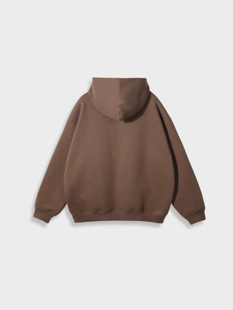 Oversized Unisex Kapuzenpullover aus Bio-Baumwolle für Herbst/Winter-Luzern Mode
