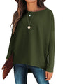 Oversized Damen Pullover für Herbstmode - Bequem & Stilvoll-S-Olivgrün-Luzern Mode