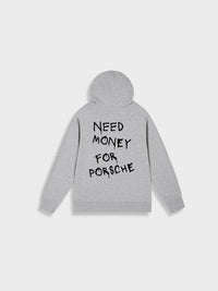 Unisex Oversized Kapuzenpullover Hoodie für Freizeit und Sport-Grau-S-Luzern Mode