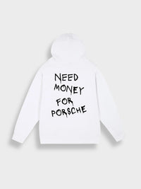 Unisex Oversized Kapuzenpullover Hoodie für Freizeit und Sport-Weiß-S-Luzern Mode