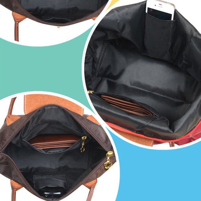 Damen Handtasche Faltbar Wasserdicht Shopper Tasche-Luzern Mode