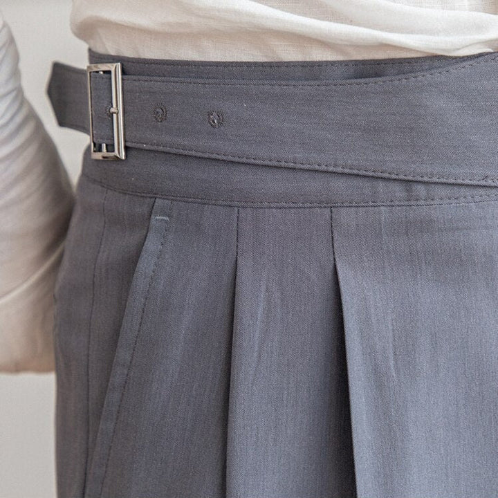 Herren Gurkha Hose mit Hohem Bund – Isauro
