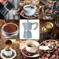 Perkolator | Espresso Kompakt Tragbar Unterwegs Langlebig Vielseitig-Luzern Mode