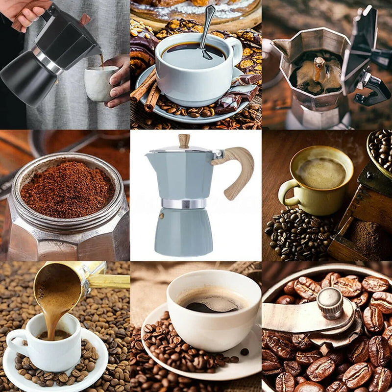 Perkolator | Espresso Kompakt Tragbar Unterwegs Langlebig Vielseitig-Luzern Mode