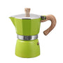 Perkolator | Espresso Kompakt Tragbar Unterwegs Langlebig Vielseitig-150 ML-Grün-Luzern Mode