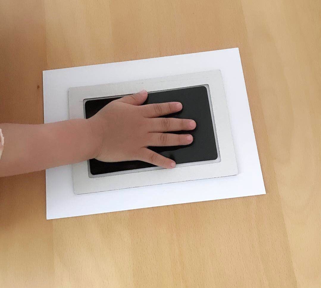 Baby Handafdruk Kit | Cadeau Herinnering Schattig Babyproof Veilig-Luzern Mode