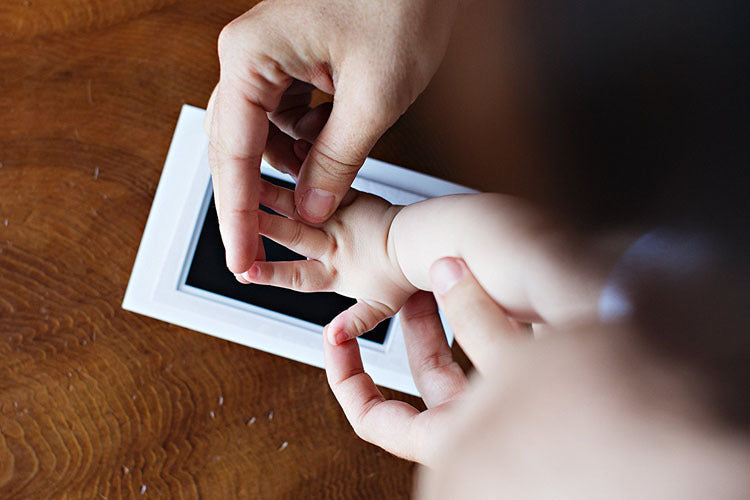 Baby Handafdruk Kit | Cadeau Herinnering Schattig Babyproof Veilig-Luzern Mode