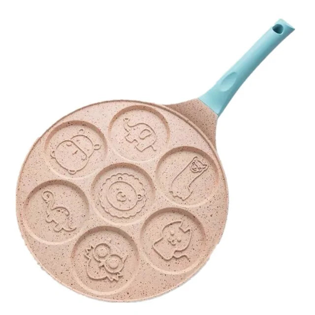 Pfannkuchenpfanne | Formen Lustig Langlebig Antihaft Vielseitig-Blau-Luzern Mode
