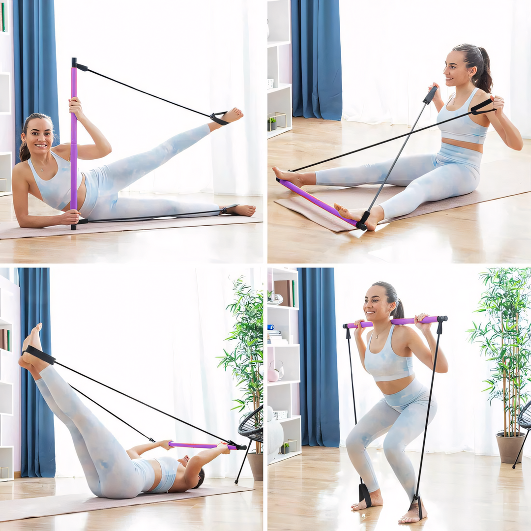 Pilates Fitnessgerät für Ganzkörpertraining Zuhause-Luzern Mode