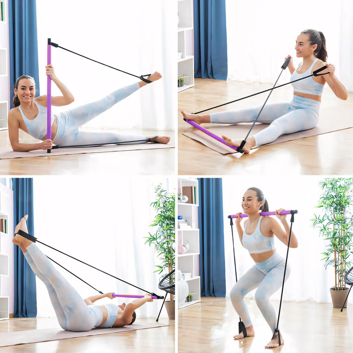 Pilates Fitnessgerät für Ganzkörpertraining Zuhause-Luzern Mode