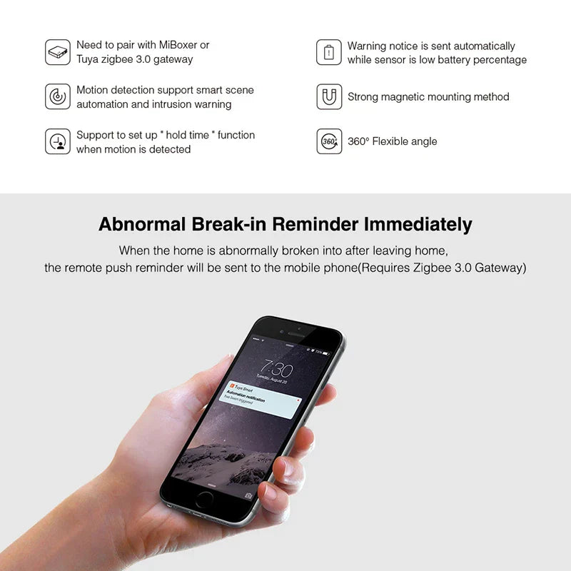 Bewegungsmelder | Infrarot Zuverlässig Intelligent Sicher SmartGuard-Luzern Mode