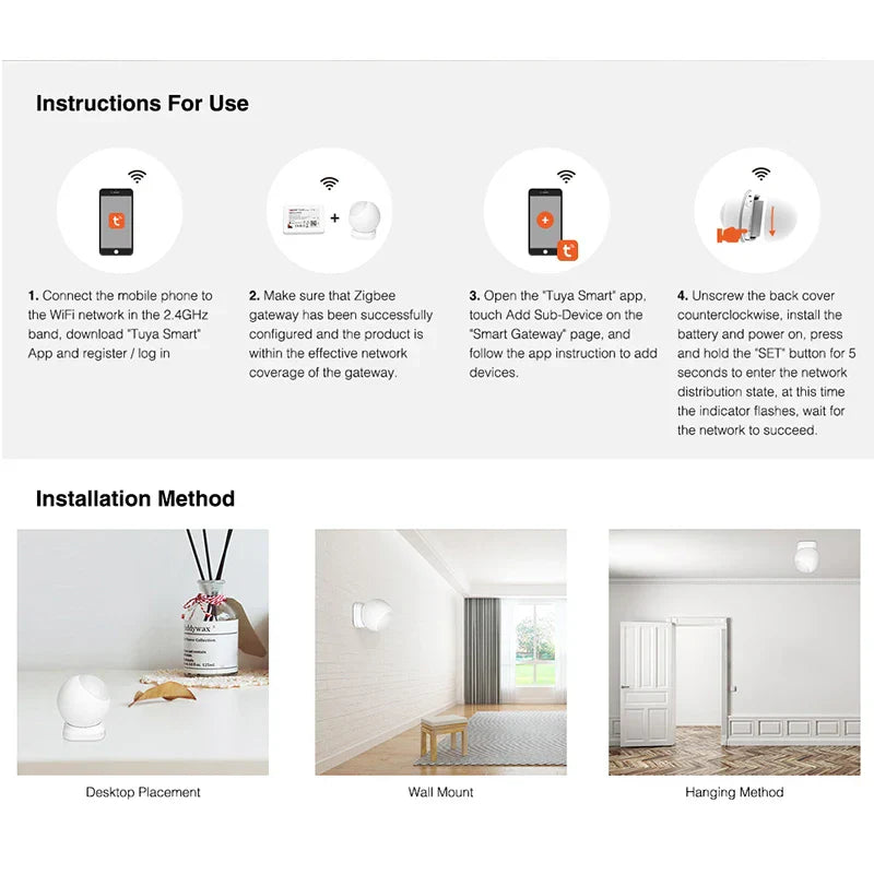 Bewegungsmelder | Infrarot Zuverlässig Intelligent Sicher SmartGuard-Luzern Mode