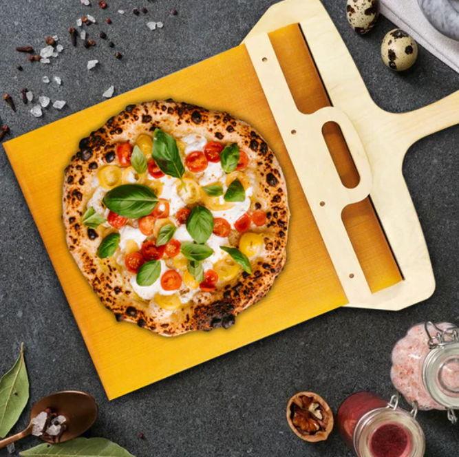 Pizzaschaufel | Langlebig Holz Einfach Schiebefunktion Einzigartig Praktisch-Luzern Mode