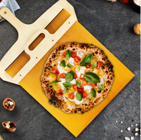 Pizzaschaufel | Langlebig Holz Einfach Schiebefunktion Einzigartig Praktisch-Luzern Mode