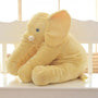 Elefanten Kuschelkissen | Baby Kleinkind Weich Langlebig Plüsch Komfortabel-40cm-Gelb-Luzern Mode