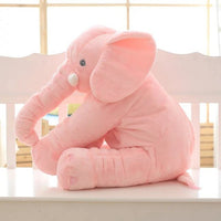 Elefanten Kuschelkissen | Baby Kleinkind Weich Langlebig Plüsch Komfortabel-40cm-Rosa-Luzern Mode