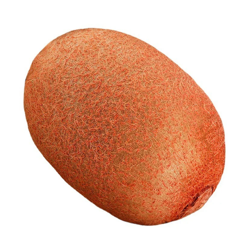 Fruitkussen | Zacht Pluche Decoratie Realistisch Veelzijdig Duurzaam-Kiwi-Luzern Mode