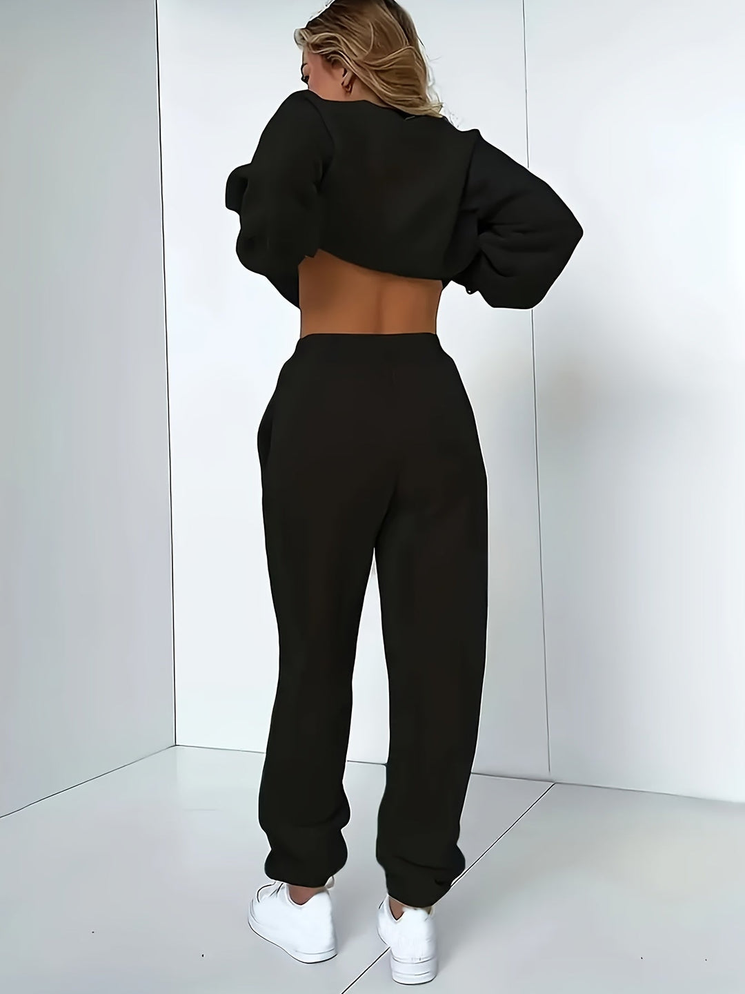 Damen Jogginganzug mit Aufdruck "Just Breathe"-Luzern Mode