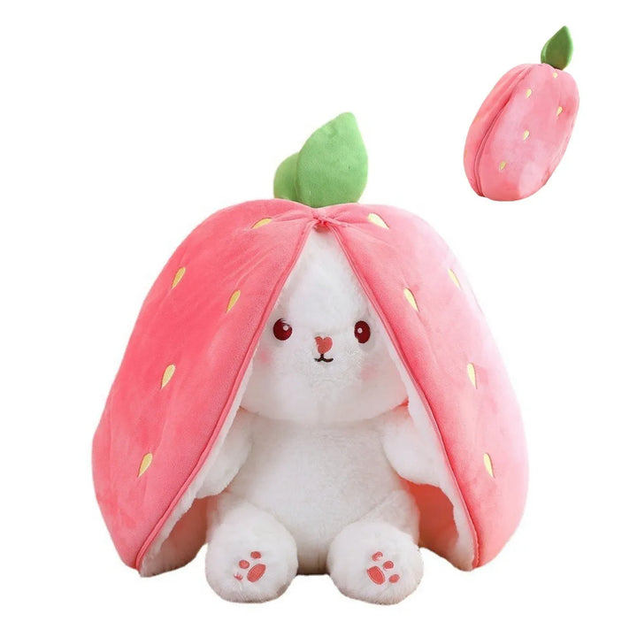 Tierplüschtier | Wandelbares Obst Niedlich Weich Überraschend Geschenk-Rabbit-Strawberry-20cm (7.9 inches 0.2kg)-Luzern Mode