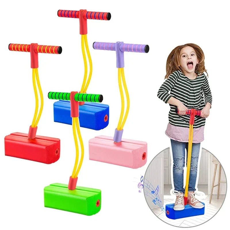 Pogostick | Spielen Hüpfen Interaktiv Spaß Langlebig Vielseitig-Luzern Mode