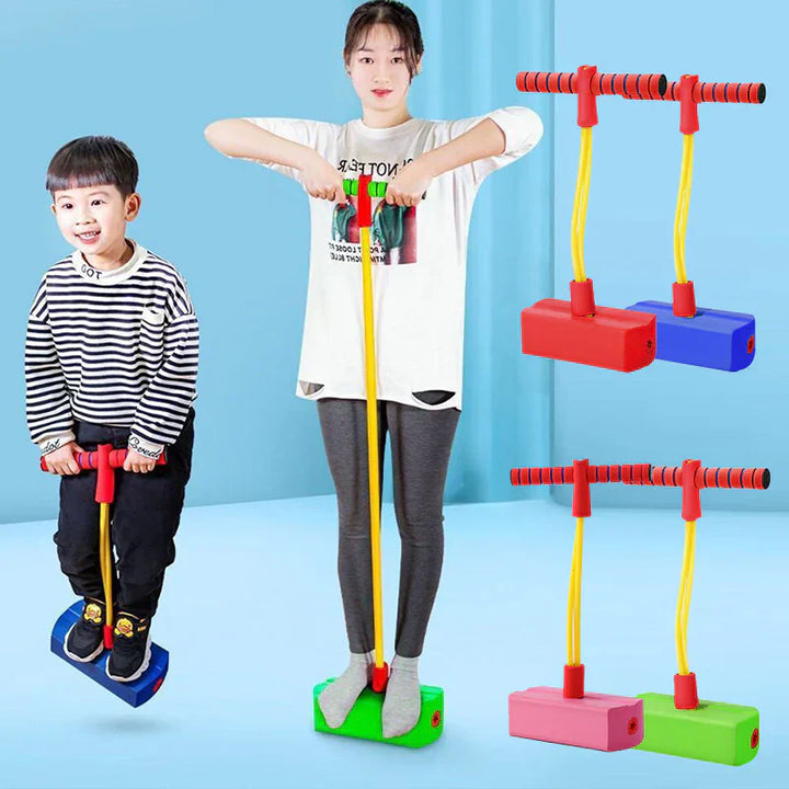 Pogostick | Spielen Hüpfen Interaktiv Spaß Langlebig Vielseitig-Luzern Mode