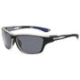 Unisex Polarisierte Sonnenbrille für Outdoor-Aktivitäten-Grau-Luzern Mode