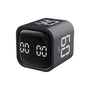 Würfel-Timer | Stoppuhr | LED | Sensor | Vielseitig | Kompakt | Praktisch-Schwarz-Luzern Mode