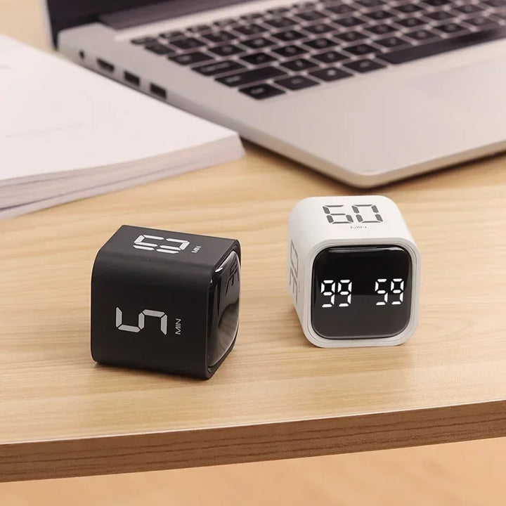 Würfel-Timer | Stoppuhr | LED | Sensor | Vielseitig | Kompakt | Praktisch-Luzern Mode