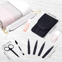 Luxuriöses Pinzetten-Set mit Handtasche und Zubehör-Luzern Mode