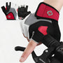 Fahrradhandschuhe mit Gelpolsterung für optimalen Griff-Rot-S-Luzern Mode