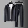 Herren Premium Trainingsanzug Set - Hochwertige Materialien-Schwarz-XS-Luzern Mode