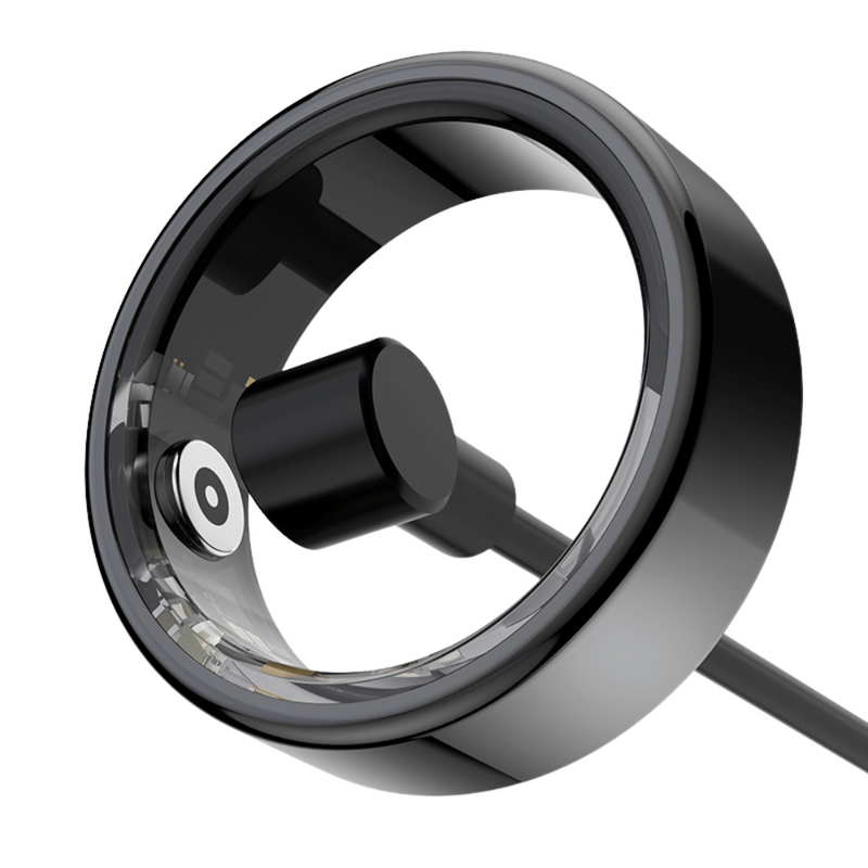 Fitnessring | Smart Komfortabel Stilvoll Tracking Gesundheit Fitness-Schwarz-8-Luzern Mode