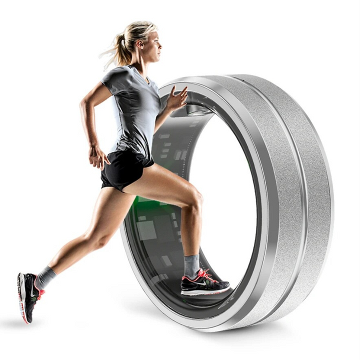 Fitnessring | Smart Komfortabel Stilvoll Tracking Gesundheit Fitness-Silber-8-Luzern Mode