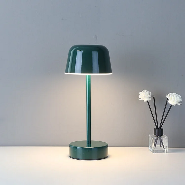 Bunte Tischlampe | Dimmbaar | Kabellos | Wiederaufladbar | Kompakt-Grün-Luzern Mode
