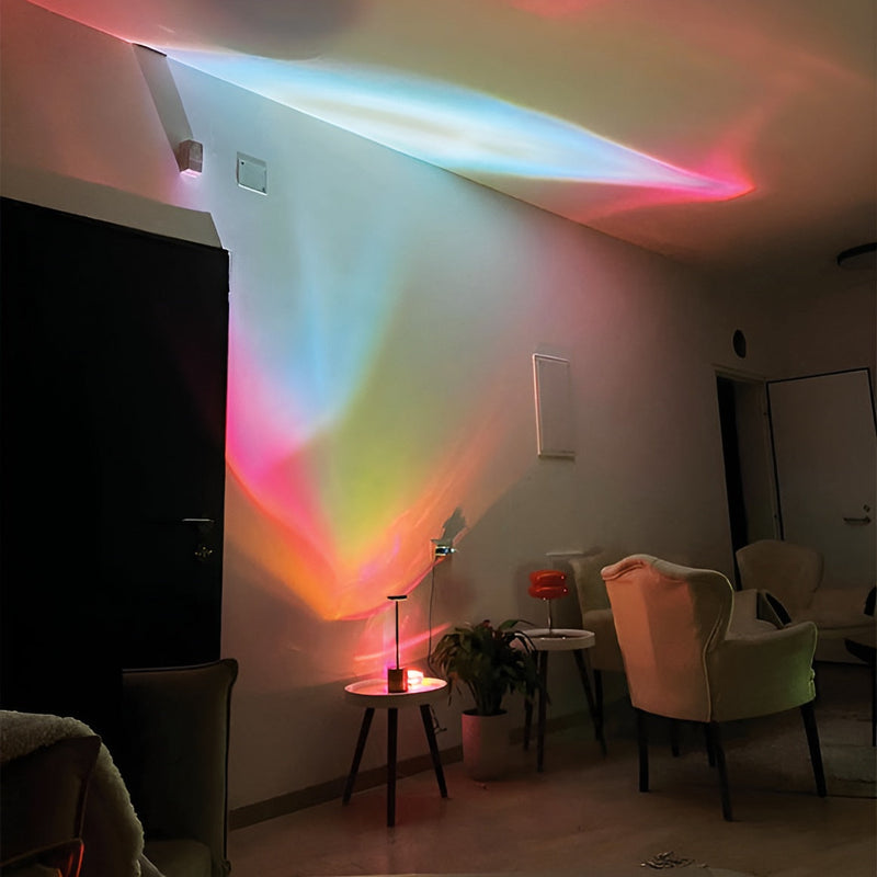 Prismatische Projektionslampe | LED | Kompakt | Farbenfroh | Verzaubernd-Luzern Mode