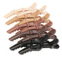 Bunte Haarklammern Set - 12 Stück Friseur Styling Clips-Set 7-Luzern Mode