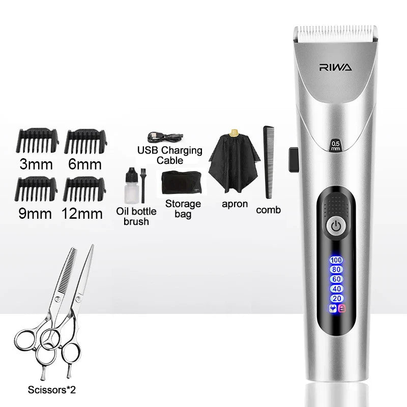 Elektrische Haarschneider | Professionell Nachhaltig PowerEdge ProClip-Zusätzliche Friseurschere-Luzern Mode