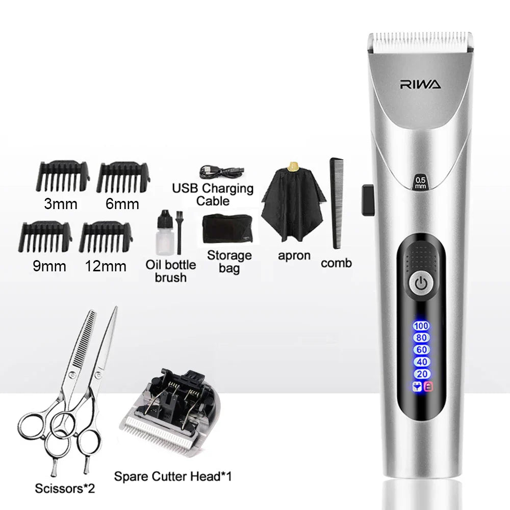 Elektrische Haarschneider | Professionell Nachhaltig PowerEdge ProClip-Zusätzlicher Scherkopf + Friseurschere-Luzern Mode