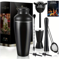 Cocktail-Set | Geschenk Professionell Edelstahl Langlebig Komplett Stilvoll-Luzern Mode