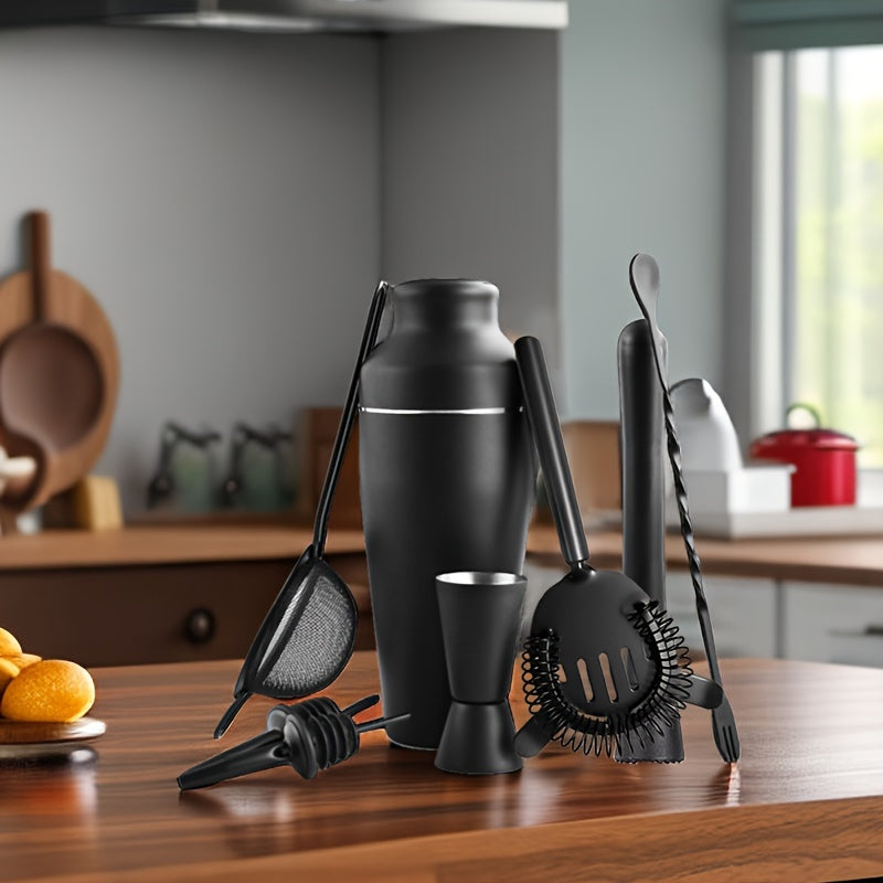Cocktail-Set | Geschenk Professionell Edelstahl Langlebig Komplett Stilvoll-Luzern Mode